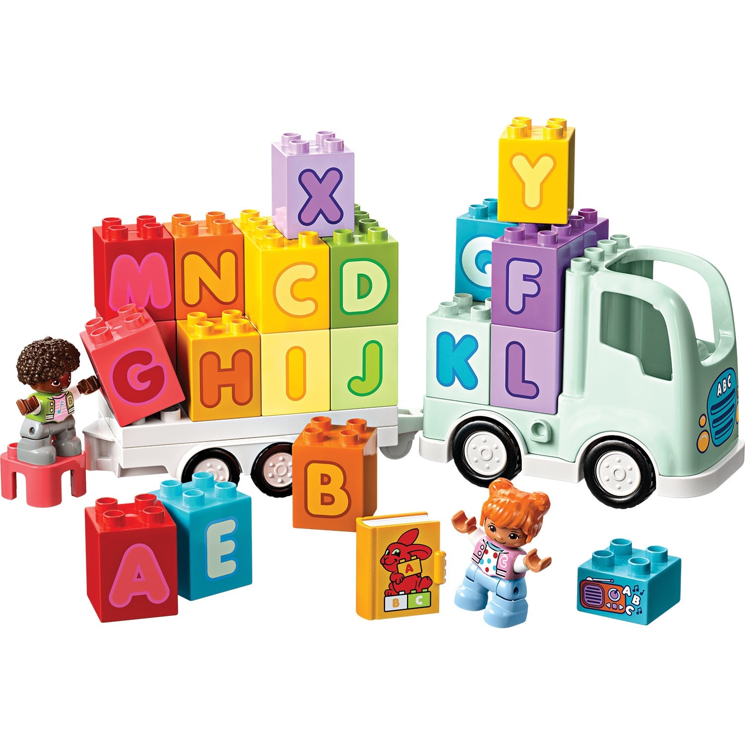 LEGO® DUPLO™ Alphabet Truck - Xe Tải Học Chữ Cái Đồ Chơi Lắp Ráp (10421) - LEGO - Hình ảnh chi tiết 2