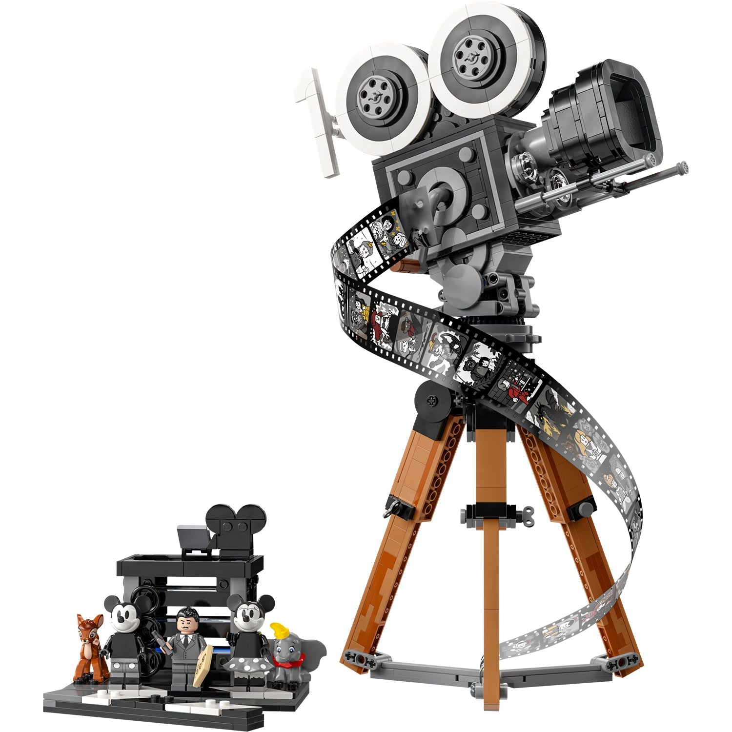 LEGO® Disney™ Walt Disney Tribute Camera - Mô Hình Máy Ảnh Cổ Điển Kỷ Niệm 100 Năm Disney - LEGO 43230 - Hình ảnh chi tiết 2
