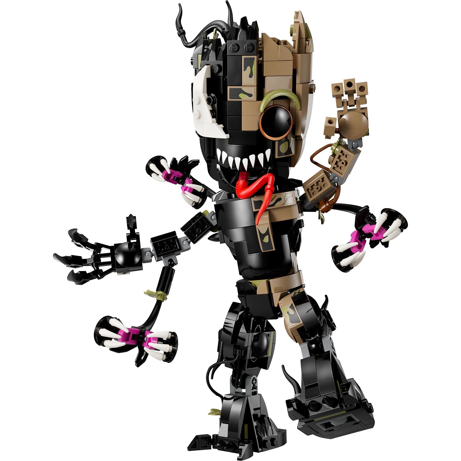 LEGO® Marvel Venomized Groot Mô Hình Lắp Ráp Biến Hình LEGO 76249 - Hình ảnh chi tiết 2