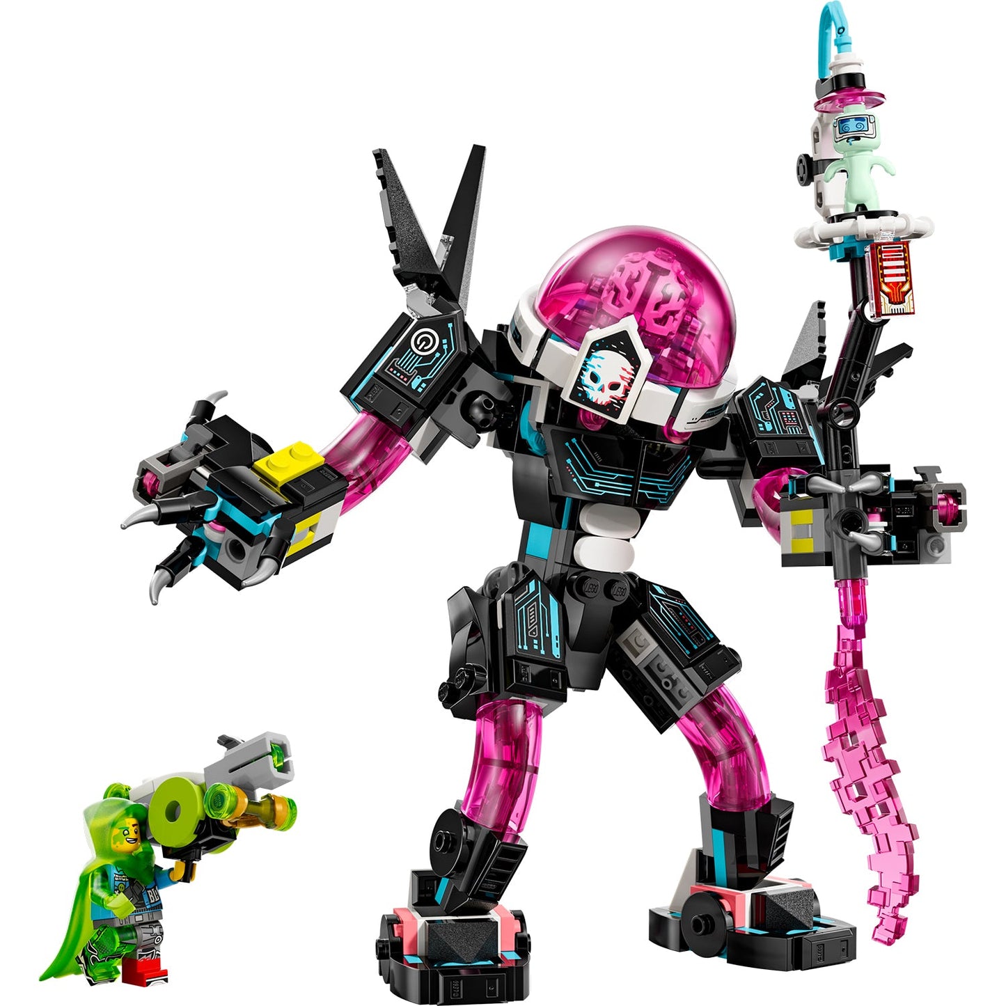 LEGO® DREAMZzz™ Mateo vs. Cyber Brain Mech - Bộ Lắp Ráp Robot 2 Trong 1 - LEGO 71495 - Hình ảnh chi tiết 2
