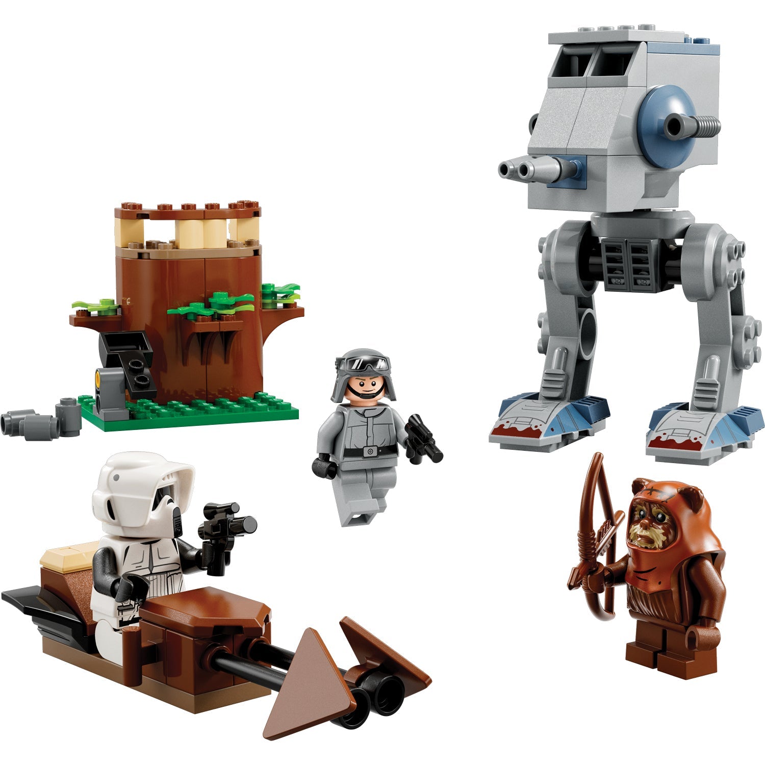 LEGO® Star Wars™ AT-ST™ Bộ Đồ Chơi Lắp Ráp Robot Chiến Xa 75332 - Hình ảnh chi tiết 2