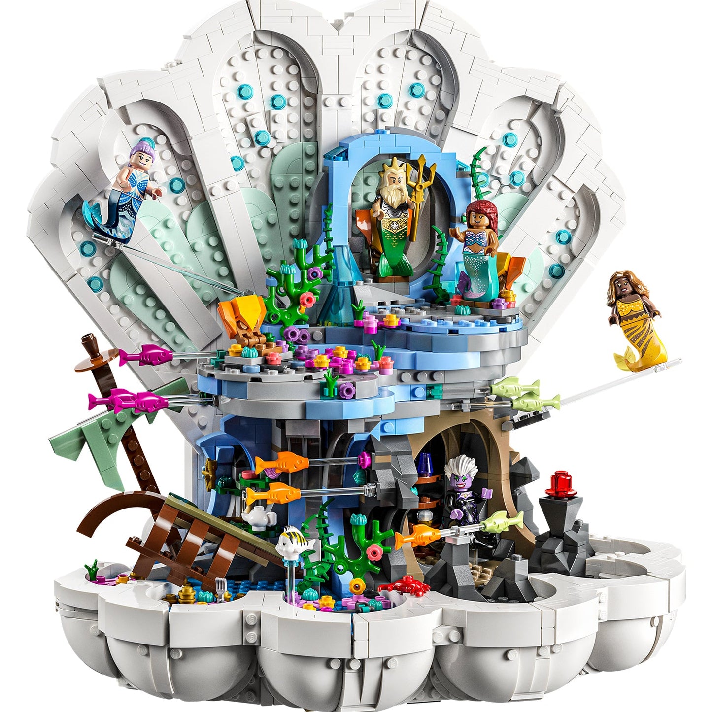 LEGO® Disney™ The Little Mermaid Royal Clam Shell - Mô hình Vỏ Sò Hoàng Gia 43225 - LEGO - Hình ảnh chi tiết 2