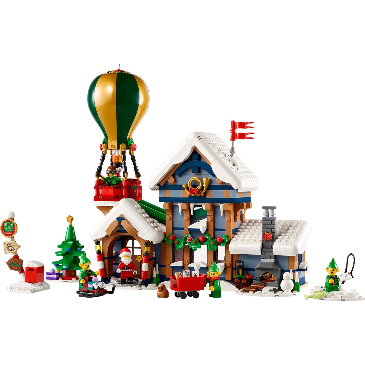 LEGO® ICONS™ Santa’s Post Office - Mô Hình Bưu Điện Ông Già Noel Giáng Sinh (10339) - Hình ảnh chi tiết 2