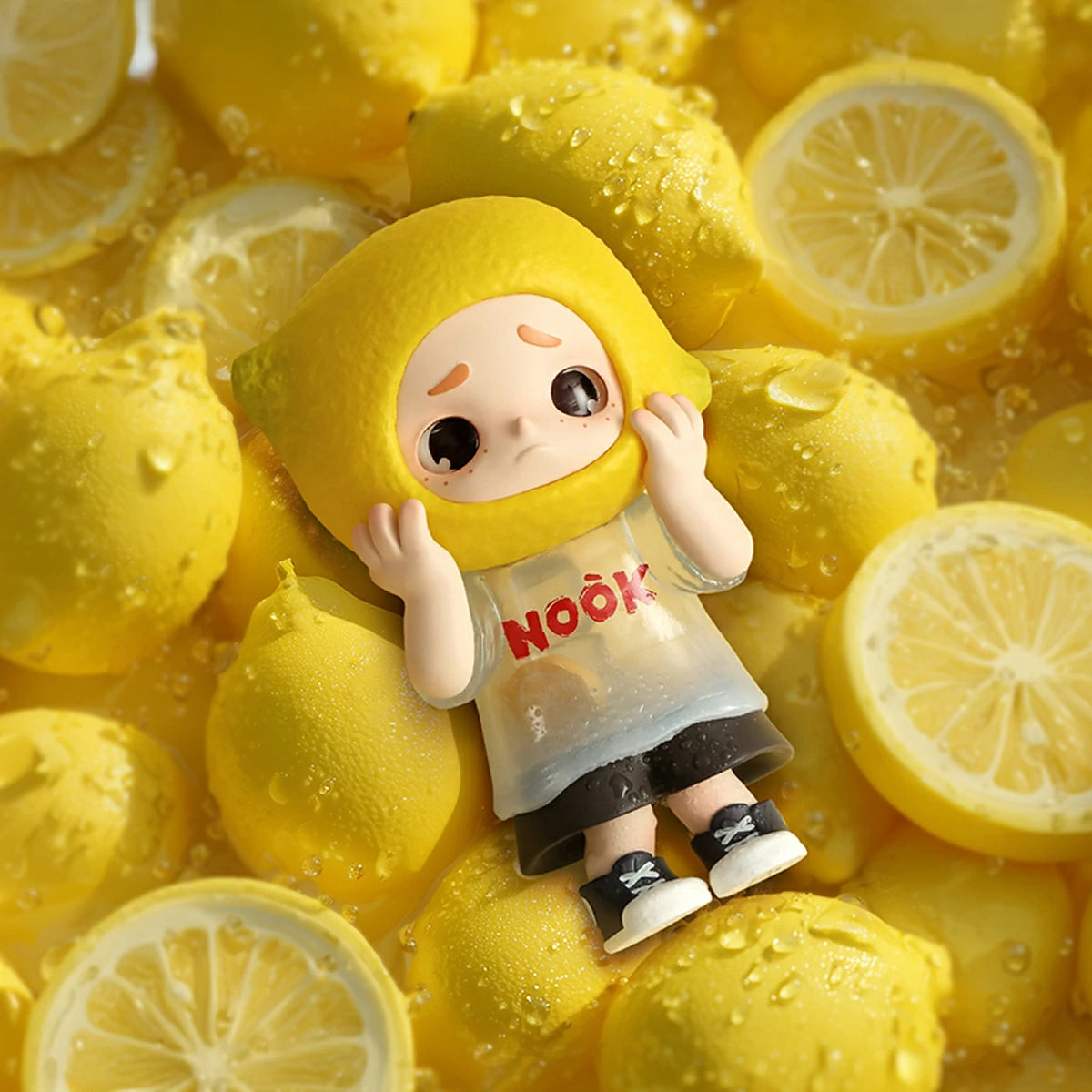 NOOK - LEMON SODA 100% LIMITED EDITION - Mô Hình Art Toy Figure - 52TOYS