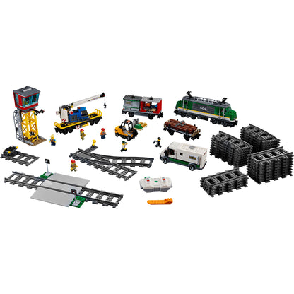 LEGO® City Cargo Train Bộ Đồ Chơi Tàu Hỏa Chở Hàng 60198 - Hình ảnh chi tiết 2