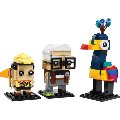 LEGO® BrickHeadz™ Carl, Russell & Kevin - Bộ Lắp Ráp Nhân Vật Phim Up (Vút Bay) - LEGO 40752 - Hình ảnh chi tiết 2