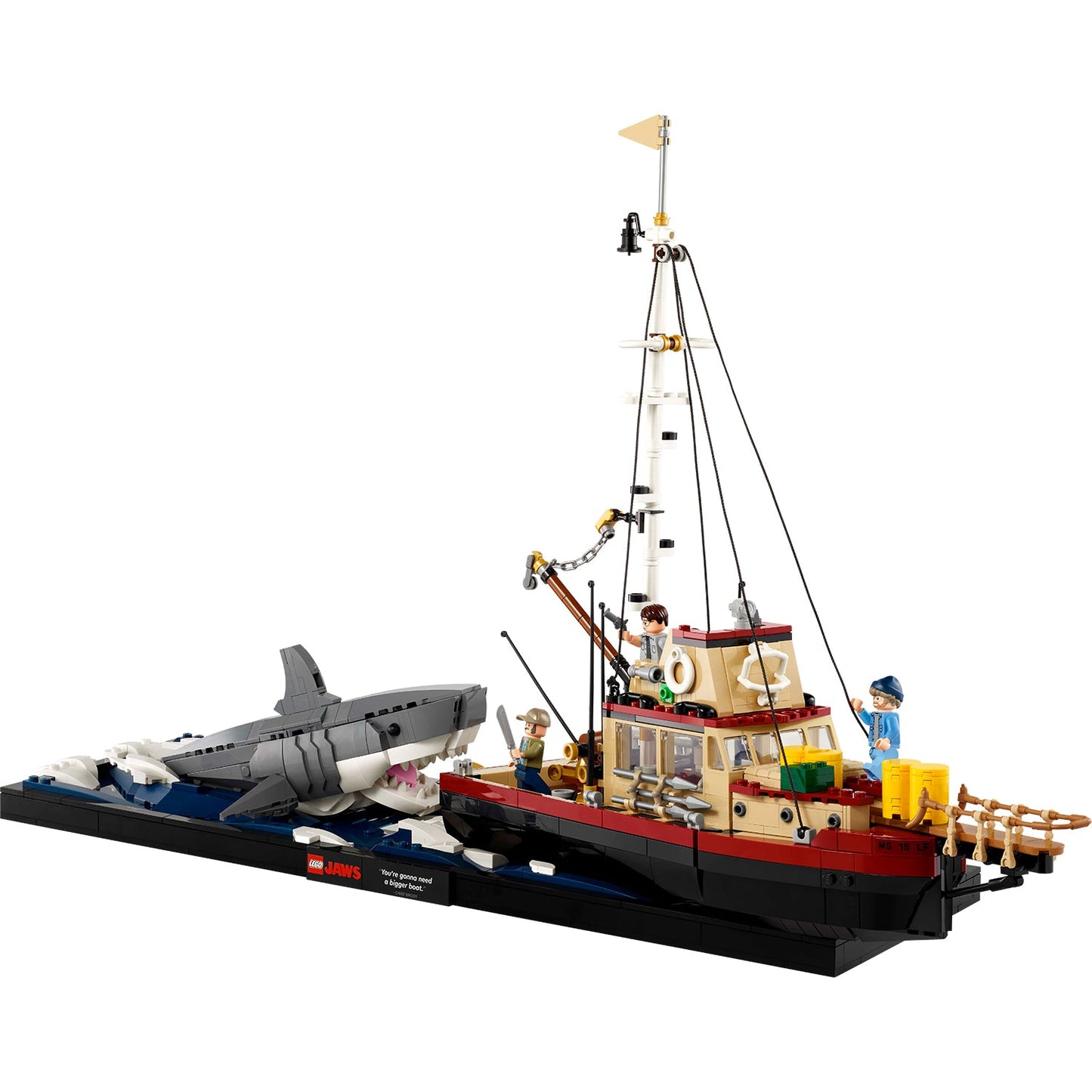 LEGO® Ideas Jaws - Bộ Lắp Ráp Mô Hình Hàm Cá Mập 21350 - Hình ảnh chi tiết 2