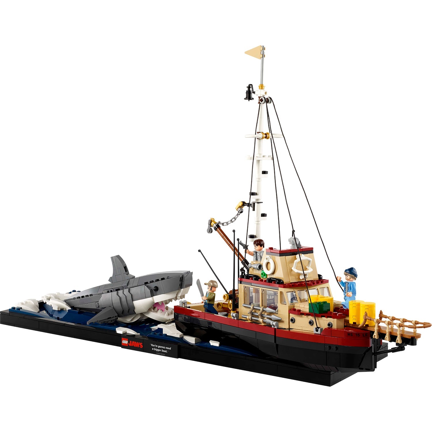 LEGO® Ideas Jaws - Bộ Lắp Ráp Mô Hình Hàm Cá Mập 21350 - Hình ảnh chi tiết 2