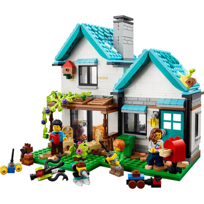 LEGO® Creator 3-in-1 Cozy House - Ngôi Nhà Ấm Cúng 3-Trong-1 - LEGO 31139 - Hình ảnh chi tiết 2