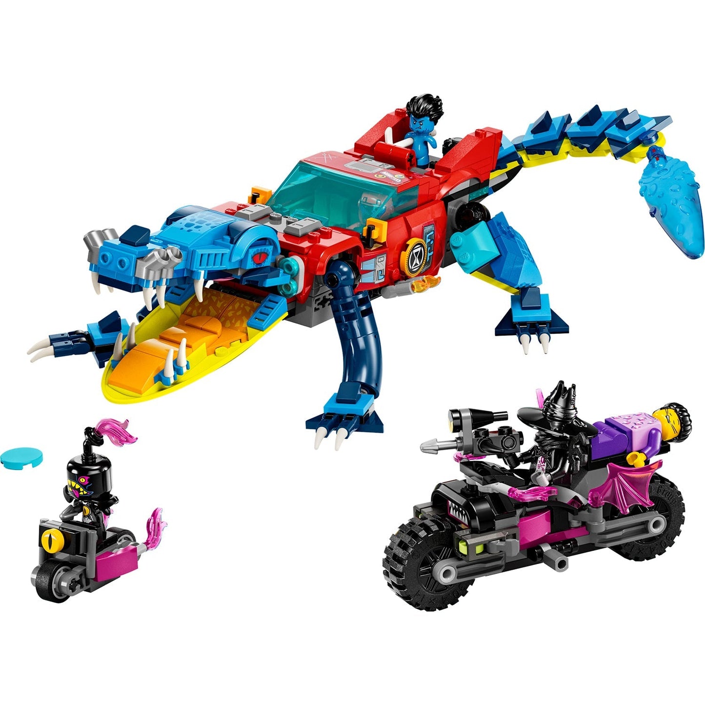 LEGO® DREAMZzz™ Crocodile Car - Xe Cá Sấu Đồ Chơi Lắp Ráp 2 Trong 1 - LEGO 71458 - Hình ảnh chi tiết 2