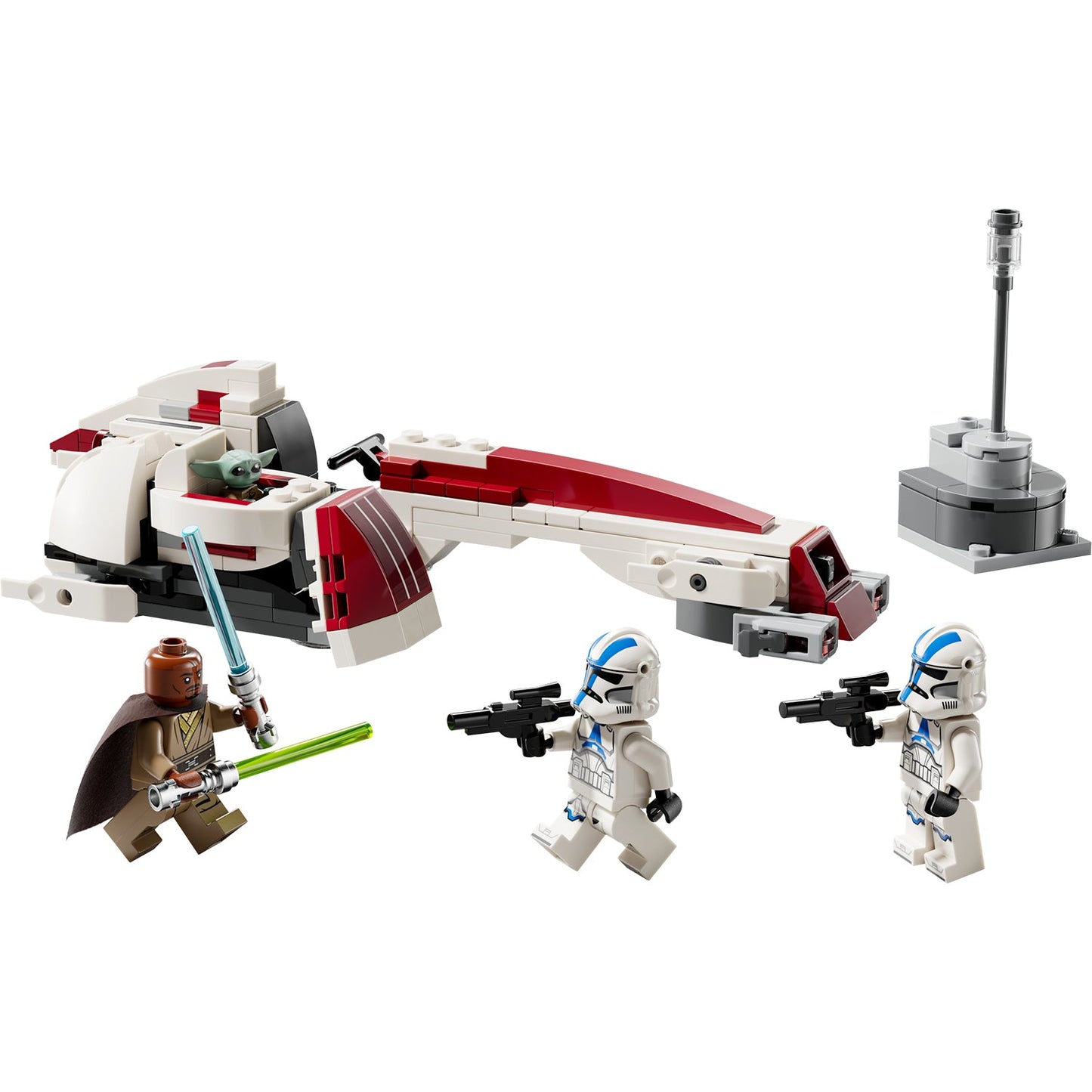LEGO® Star Wars BARC Speeder™ Escape - Đồ chơi lắp ráp Chiến tranh giữa các vì sao LEGO 75378 - Hình ảnh chi tiết 2