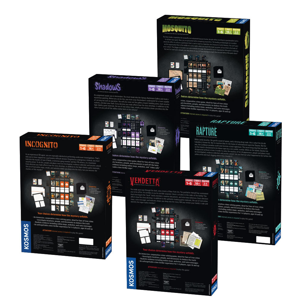 Masters of Crime Five-Pack Combo 5 Game Trinh Thám Nhập Vai Thames & Kosmos - Hình ảnh bổ sung 7