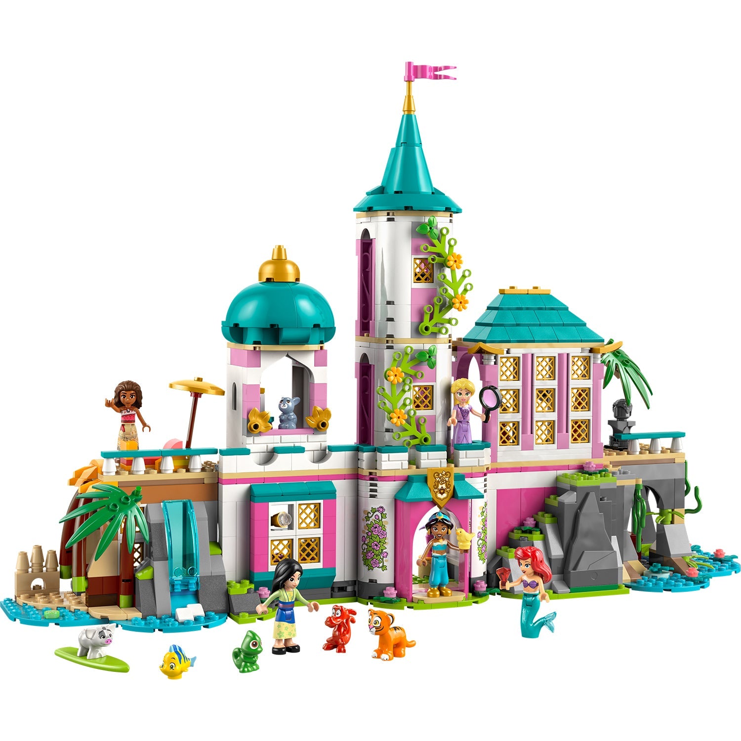 LEGO® Disney™ Princess Castle & Royal Pets - Đồ Chơi Lắp Ráp Lâu Đài Công Chúa Disney - LEGO 43267 - Hình ảnh chi tiết 2