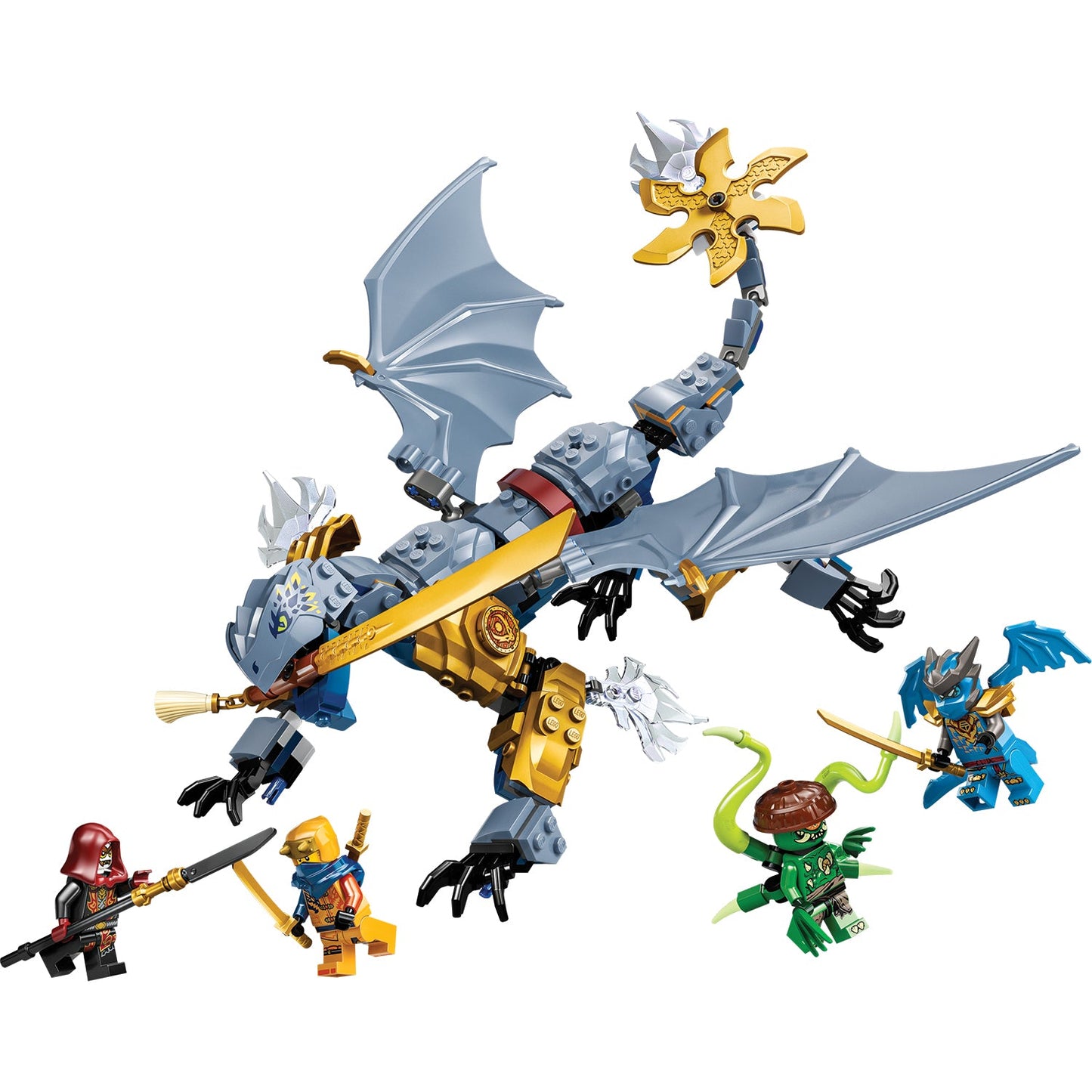 LEGO® NINJAGO® Ninja Dragon Riyu’s Battle - Đồ Chơi Lắp Ráp Rồng Chiến Đấu Ninja LEGO 71855 - Hình ảnh chi tiết 2
