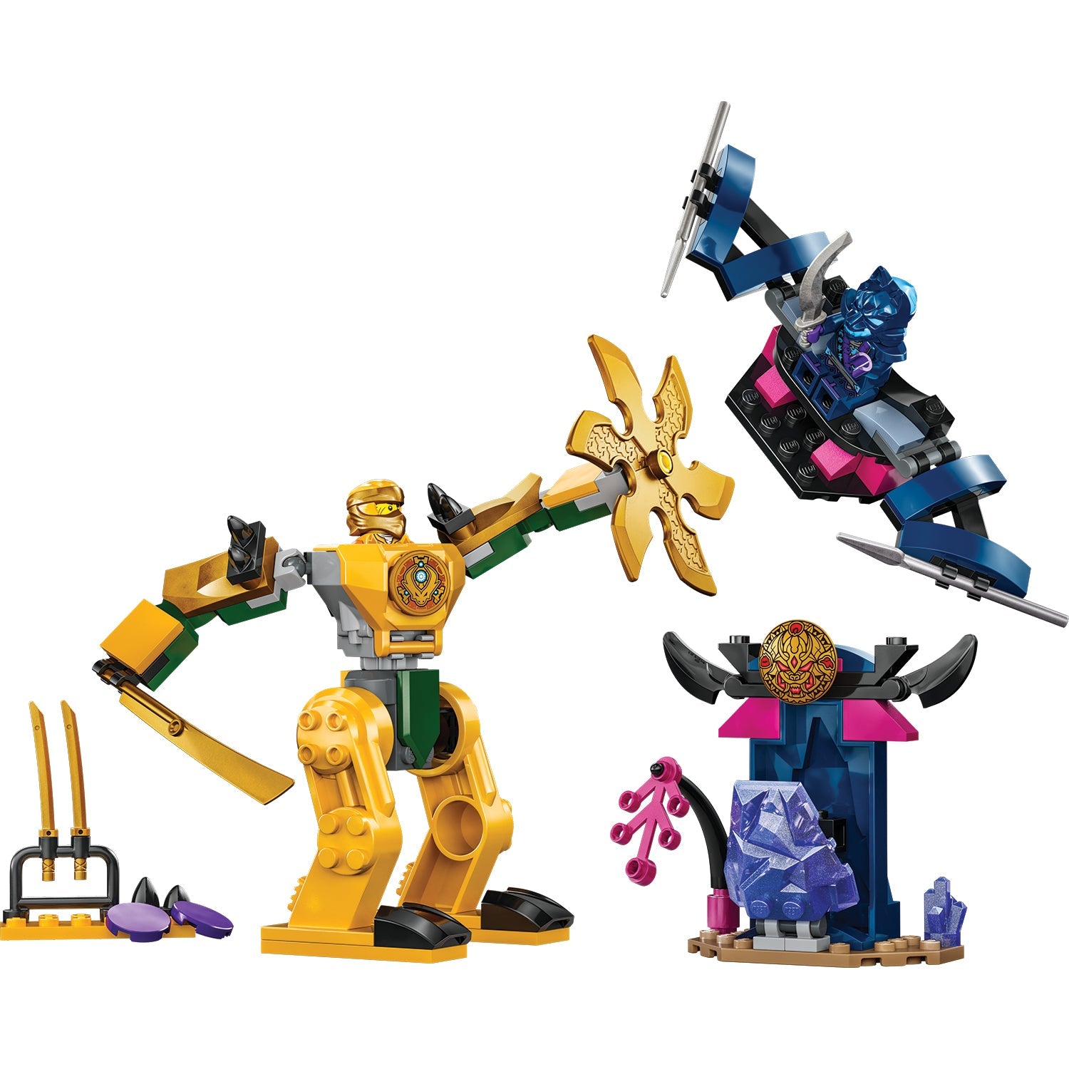 LEGO® NINJAGO® Arin’s Battle Mech - Đồ Chơi Lắp Ráp Robot Ninja - LEGO 71804 - Hình ảnh chi tiết 2