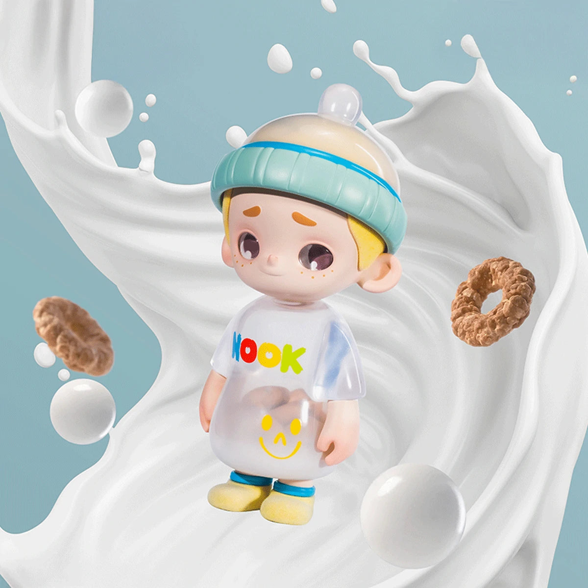 NOOK - MILK BOTTLE 150% LIMITED EDITION - Mô hình Art Toy cao cấp - 52TOYS