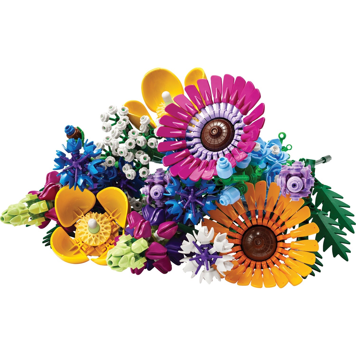 LEGO® ICONS™ Wildflower Bouquet - Bộ Lắp Ráp Hoa Dại Trang Trí - LEGO 10313 - Hình ảnh chi tiết 2