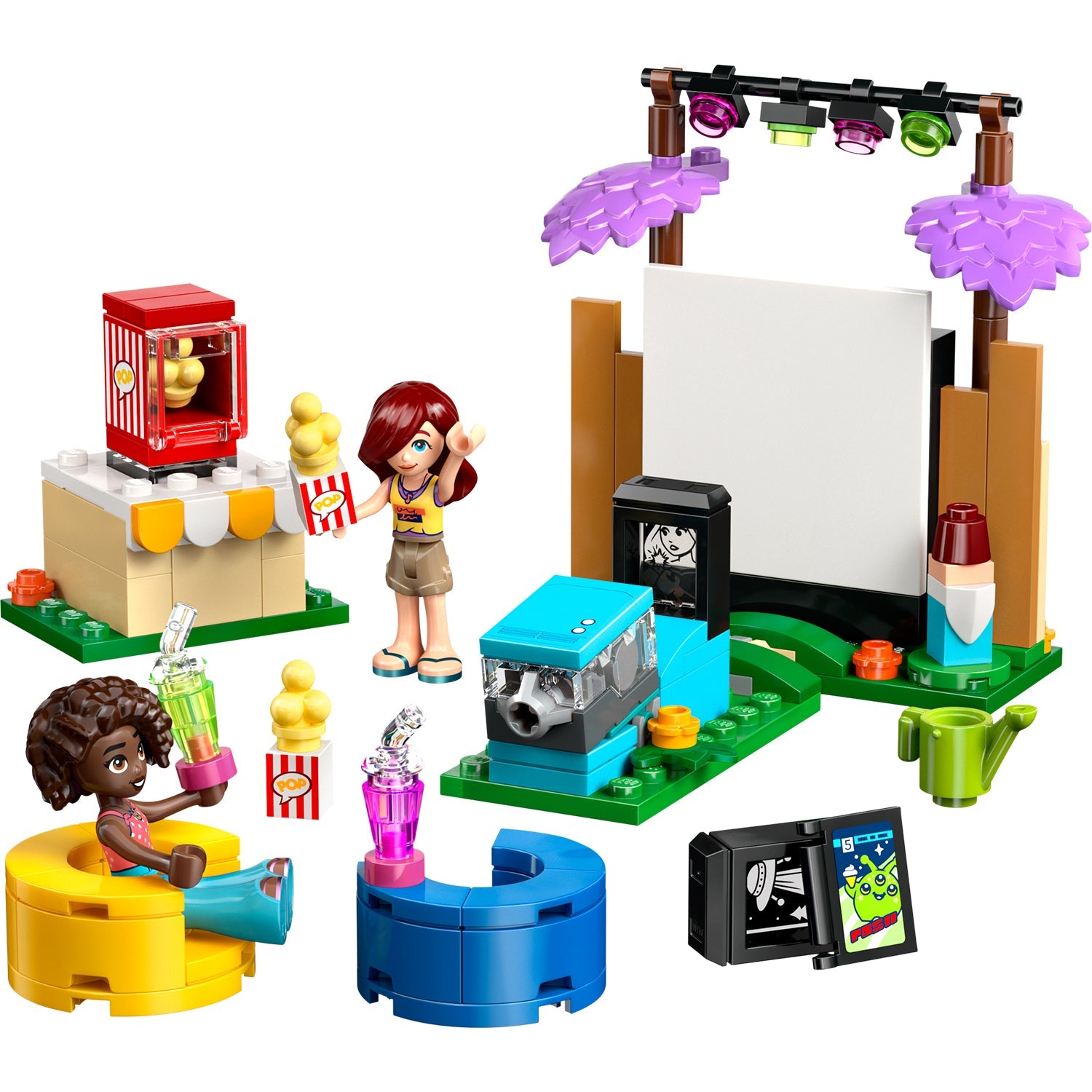 LEGO® Friends™ Friendship Movie Night - Đồ Chơi Lắp Ráp Buổi Xem Phim Ngoài Trời - 42642 - Hình ảnh chi tiết 2