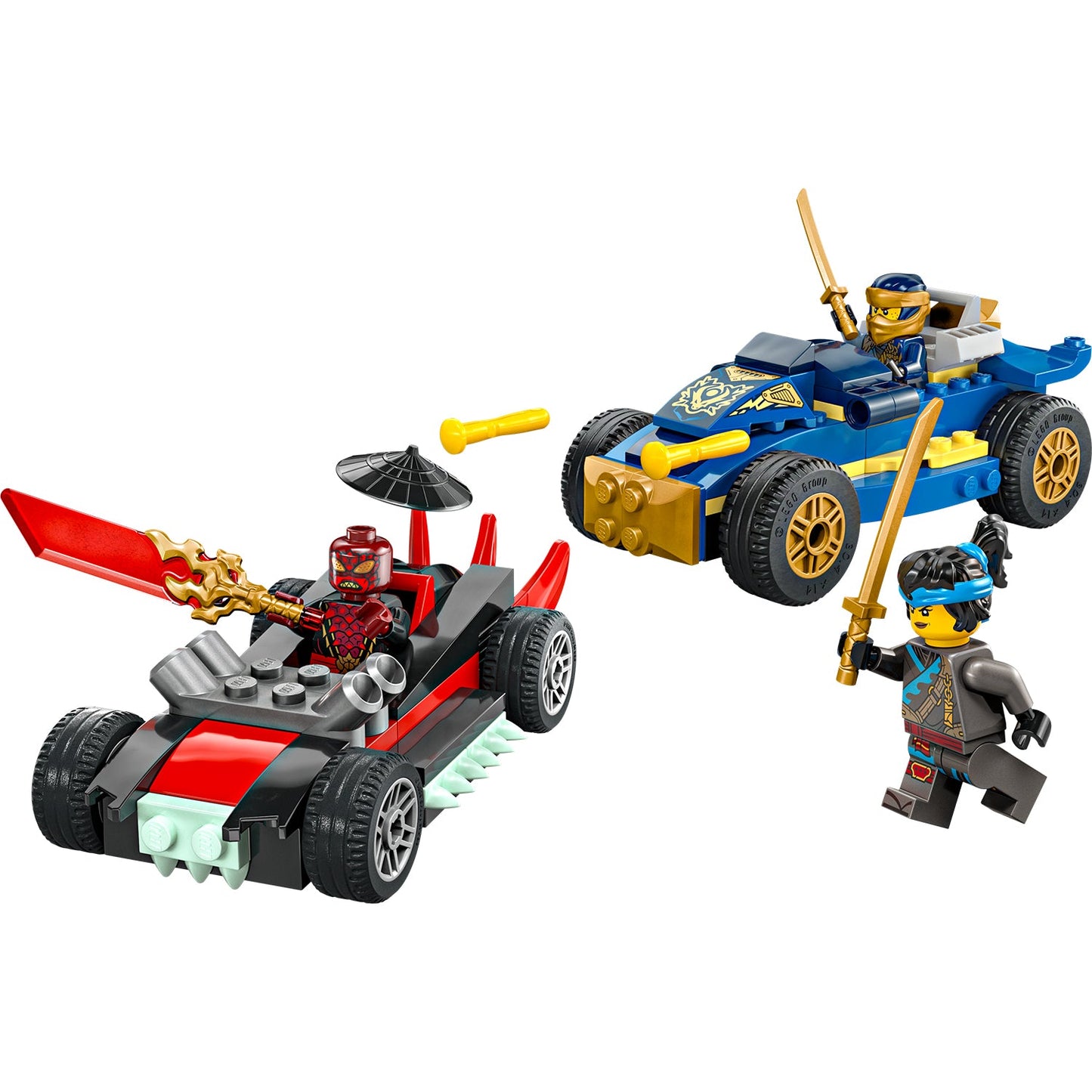 LEGO® NINJAGO® Rogue vs. Drix Race Car Duel - Bộ Đồ Chơi Lắp Ráp Xe Đua Ninja LEGO 71840 - Hình ảnh chi tiết 2