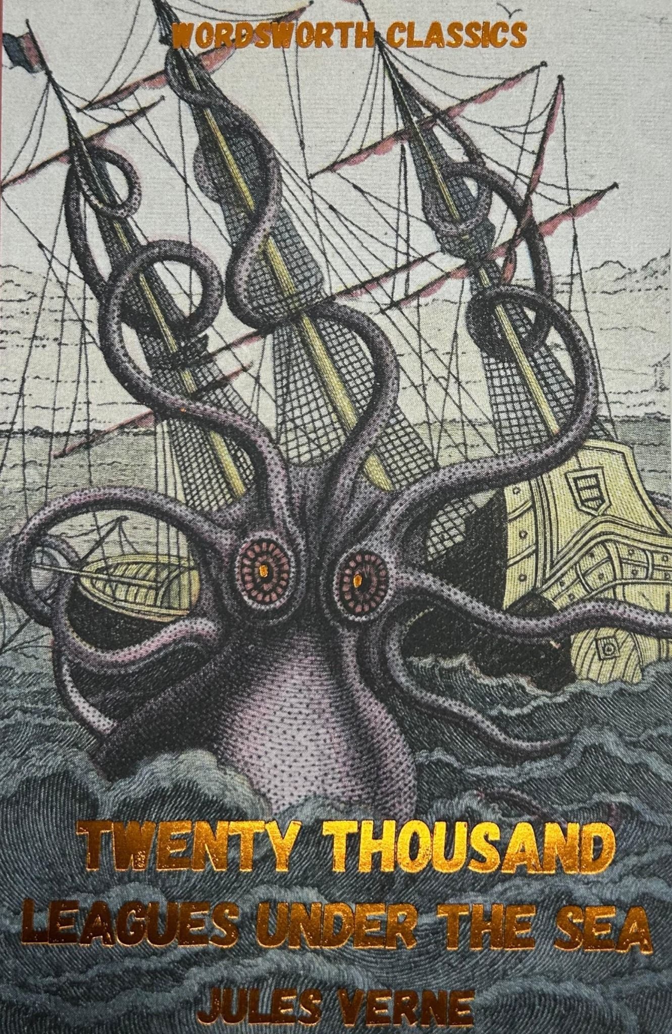Twenty Thousand Leagues Under the Sea - Sách Tiếng Anh Kinh Điển - Jules Verne - Hình ảnh sản phẩm