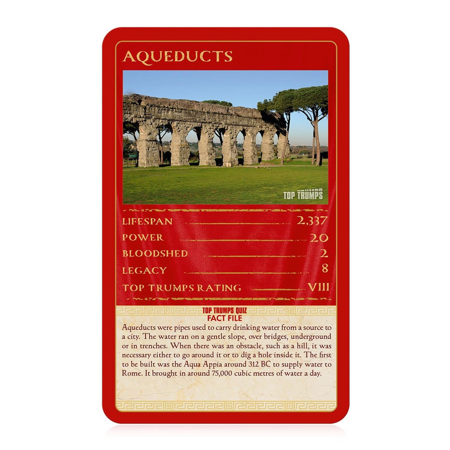 The Roman Empire Top Trumps Limited Edition Card Game - Trò Chơi Thẻ Bài Lịch Sử La Mã - Winning Moves - Hình ảnh bổ sung 4