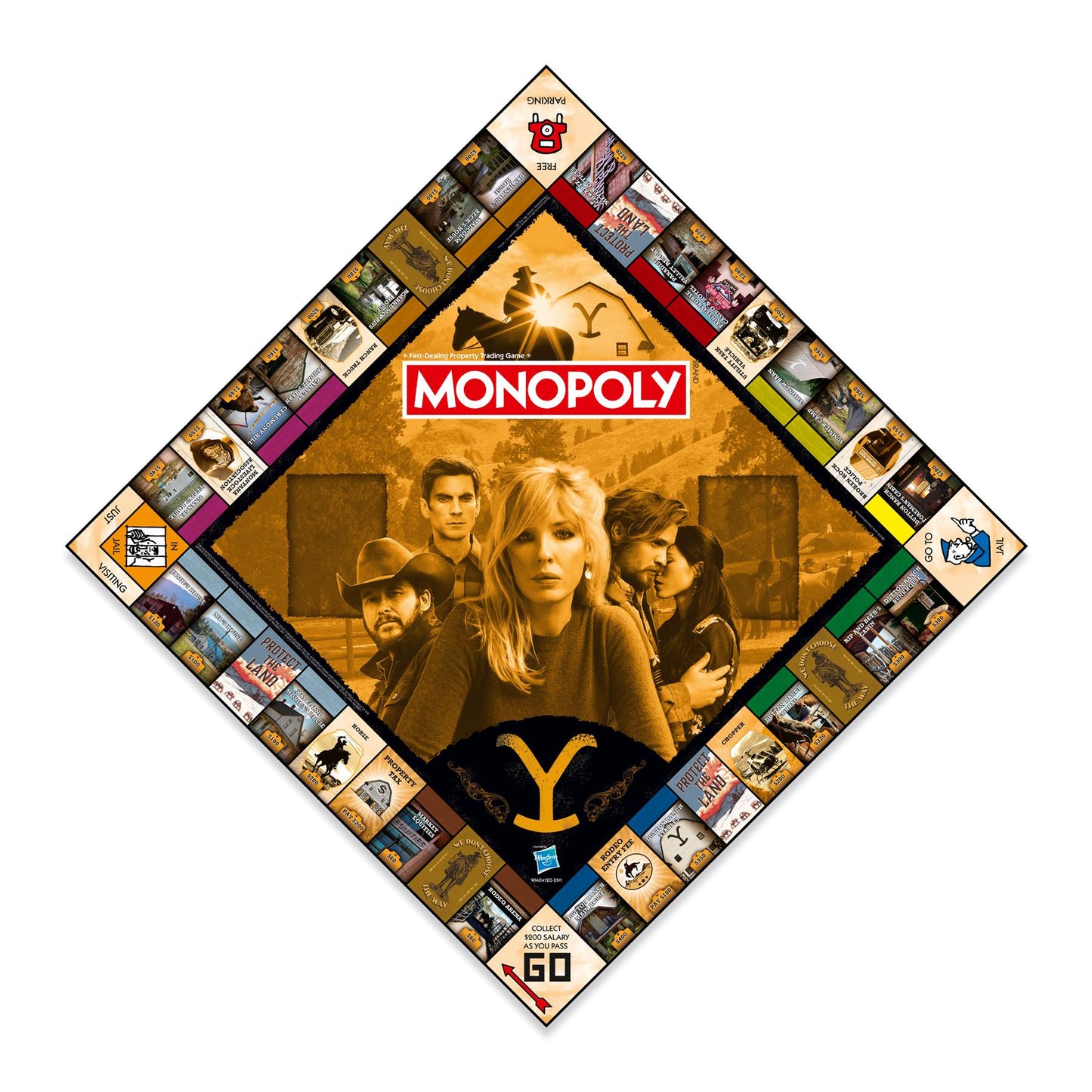 Yellowstone Monopoly Board Game - Ultimate Fans Edition - Cờ Tỷ Phú Phiên Bản Đặc Biệt Winning Moves - Góc nhìn khác 3