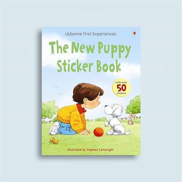 The new puppy sticker book