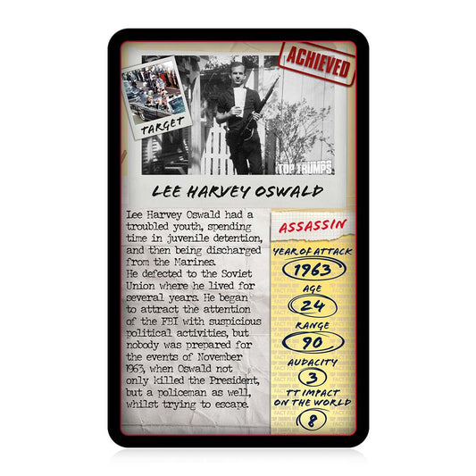 Traitors and Assassins Top Trumps Limited Edition Card Game - Board Game Thẻ Bài Lịch Sử - Winning Moves - Hình ảnh chi tiết 2