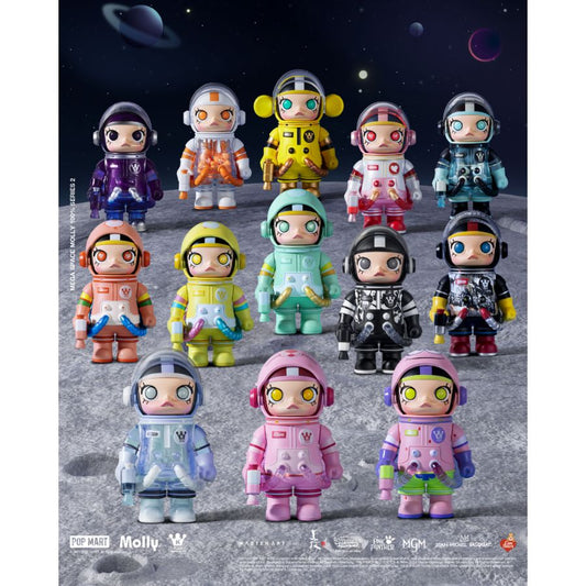 MEGA SPACE MOLLY 100% Series 2-B - Mô hình Blind Box Art Toy - POP MART