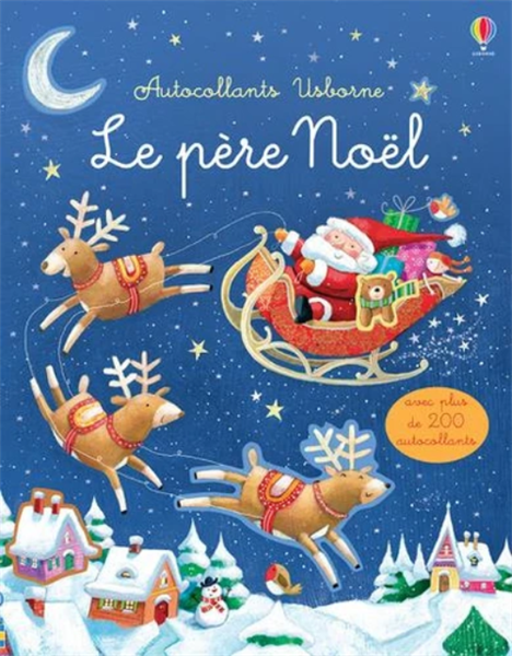 Père Noël - Premiers autocollants