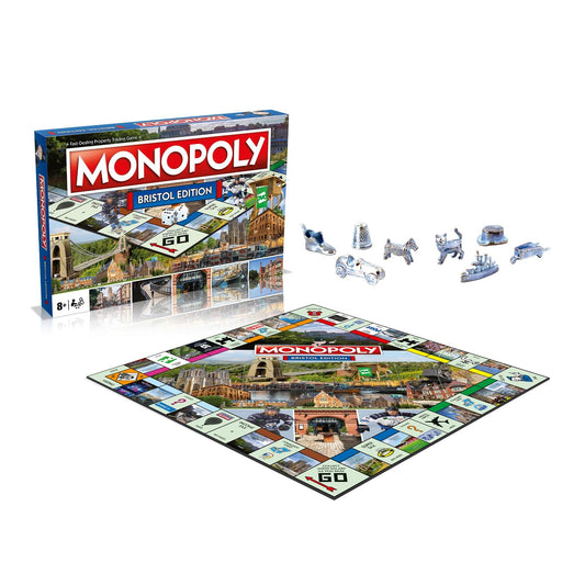 Bristol Monopoly Board Game - Trò Chơi Cờ Tỷ Phú Phiên Bản Bristol - Winning Moves - Hình ảnh chi tiết 2