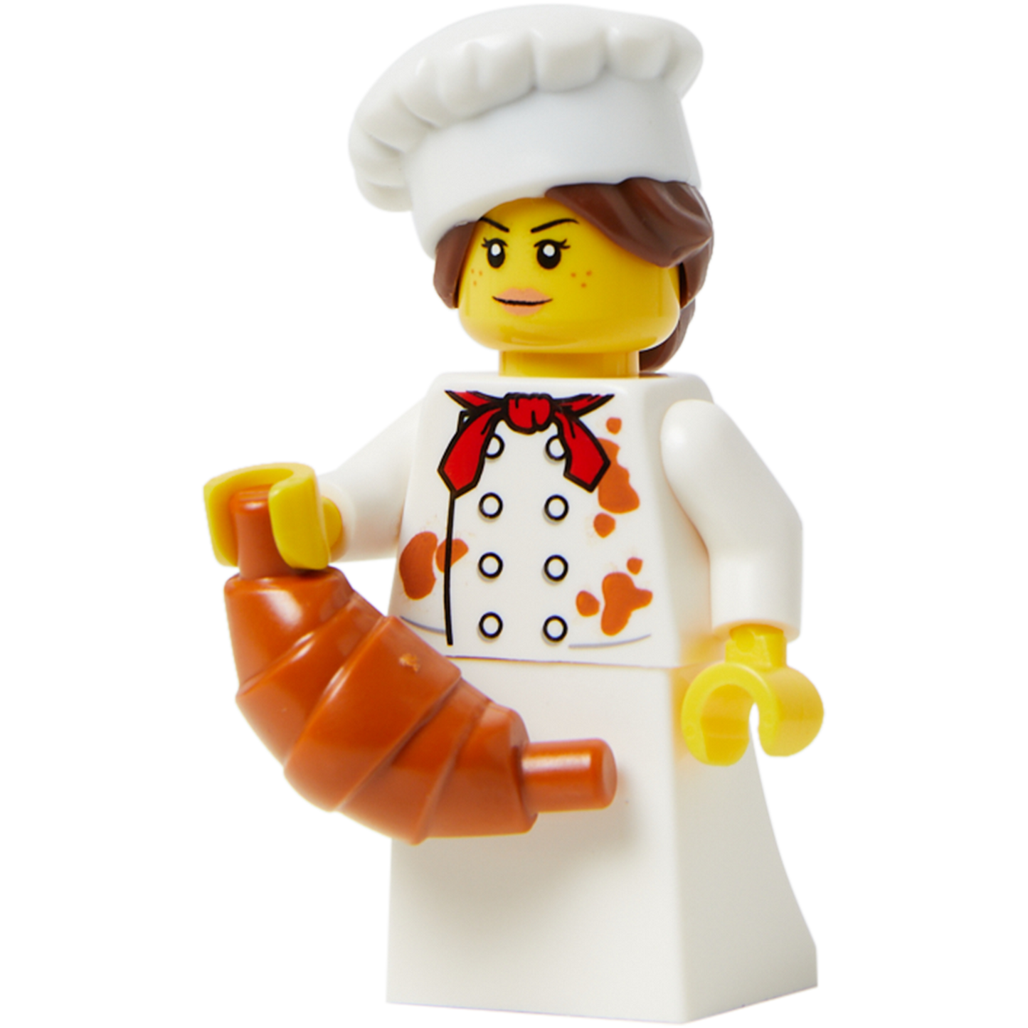 Minifigure Happy French Baker - Nhân vật Thợ làm bánh Pháp - LEGO - Hình ảnh sản phẩm