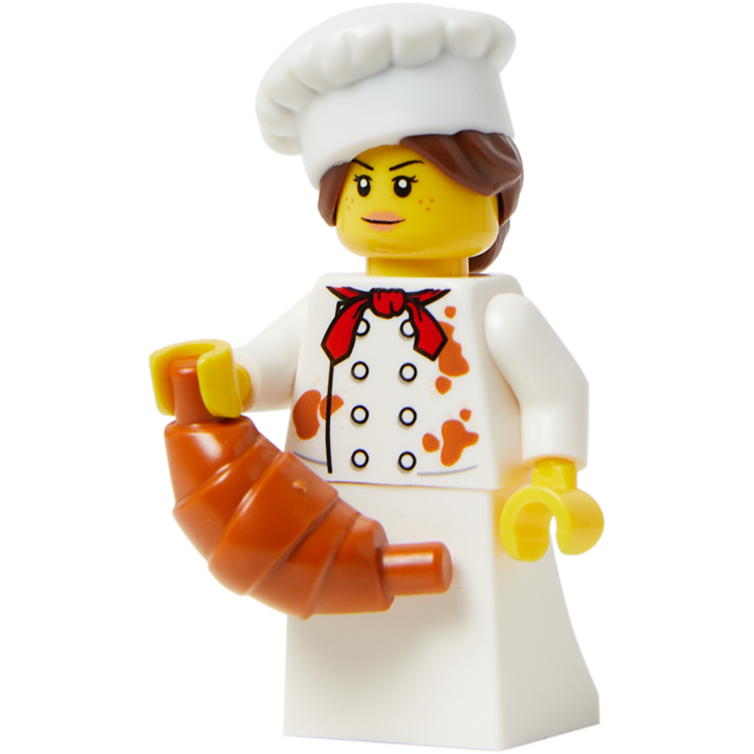 Minifigure Happy French Baker - Nhân vật Thợ làm bánh Pháp - LEGO - Hình ảnh sản phẩm