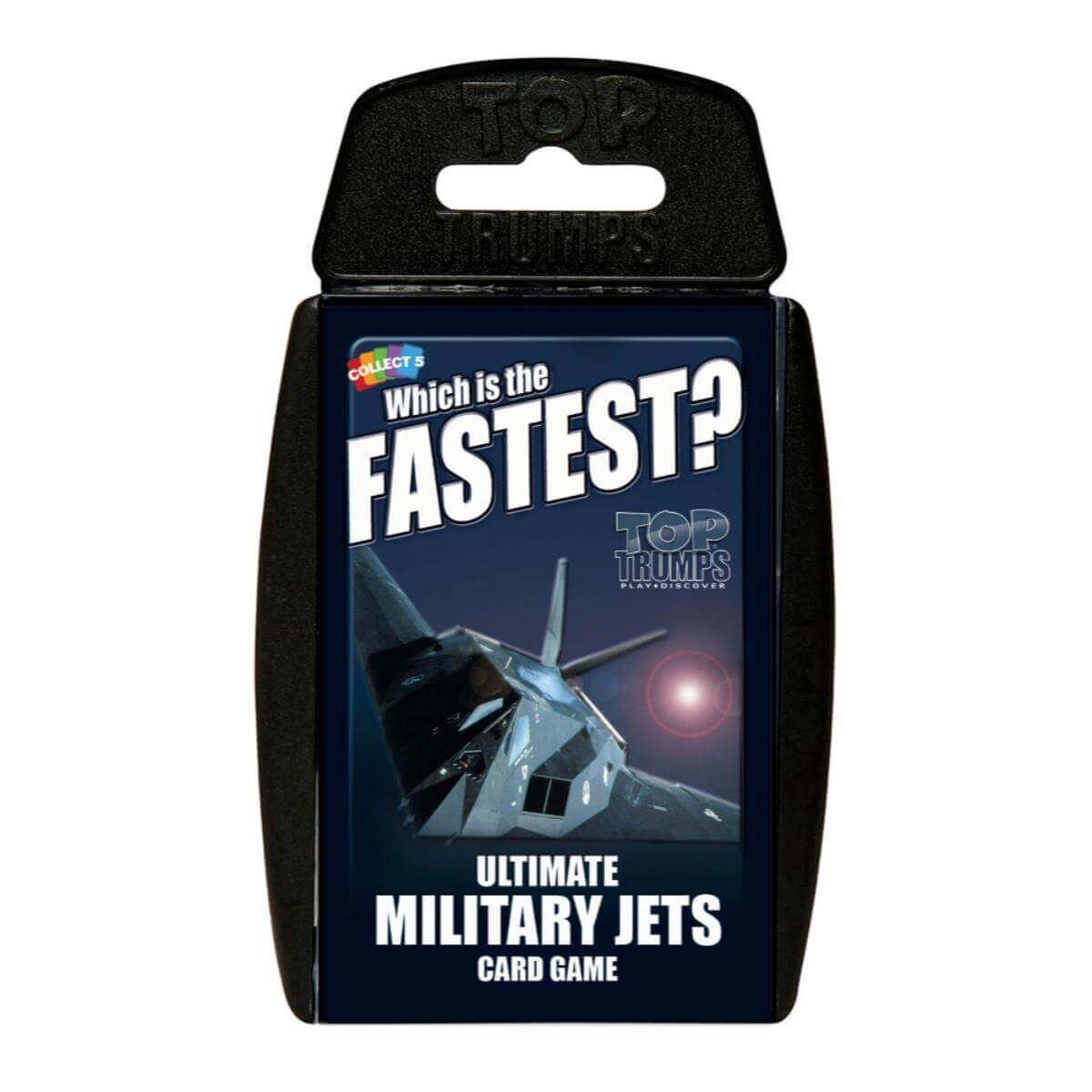 Ultimate Military Jets Top Trumps Card Game - Trò Chơi Thẻ Bài Máy Bay Quân Sự - Winning Moves - Hình ảnh sản phẩm