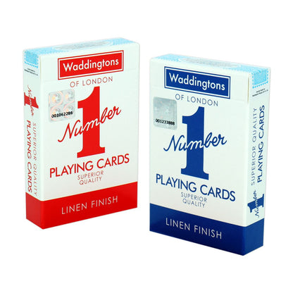 Classic Twin Pack Waddingtons Number 1 Playing Cards - Bộ 2 Bộ Bài Tây Cao Cấp - Waddingtons - Hình ảnh chi tiết 2