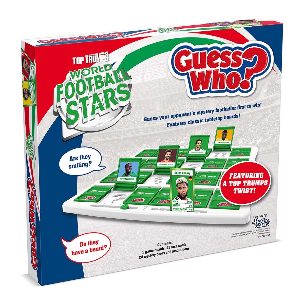 Guess Who World Football Stars Guessing Game - Trò chơi đoán tên cầu thủ bóng đá thế giới - Winning Moves - Hình ảnh bổ sung 5