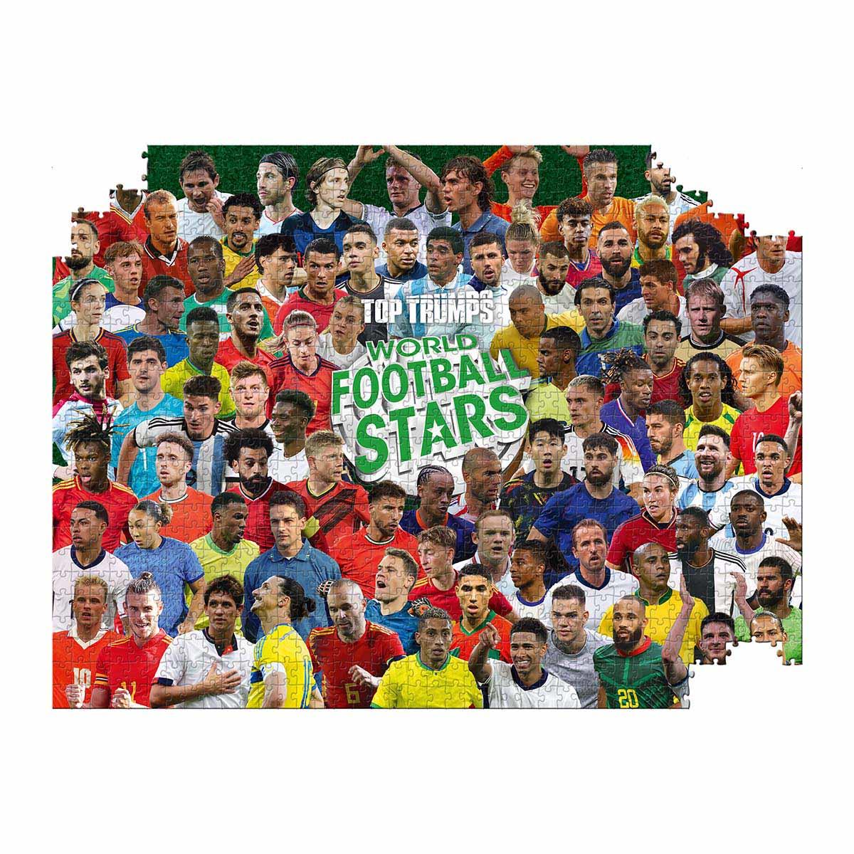 World Football Stars 1000 Piece Jigsaw Puzzle (New) - Bộ Xếp Hình 1000 Mảnh Bóng Đá - Winning Moves - Góc nhìn khác 3
