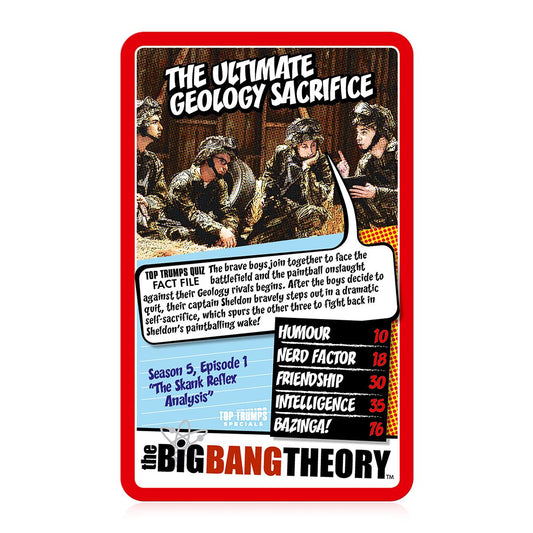 The Big Bang Theory Top Trumps Card Game - Trò chơi thẻ bài Board game - Winning Moves - Hình ảnh chi tiết 2