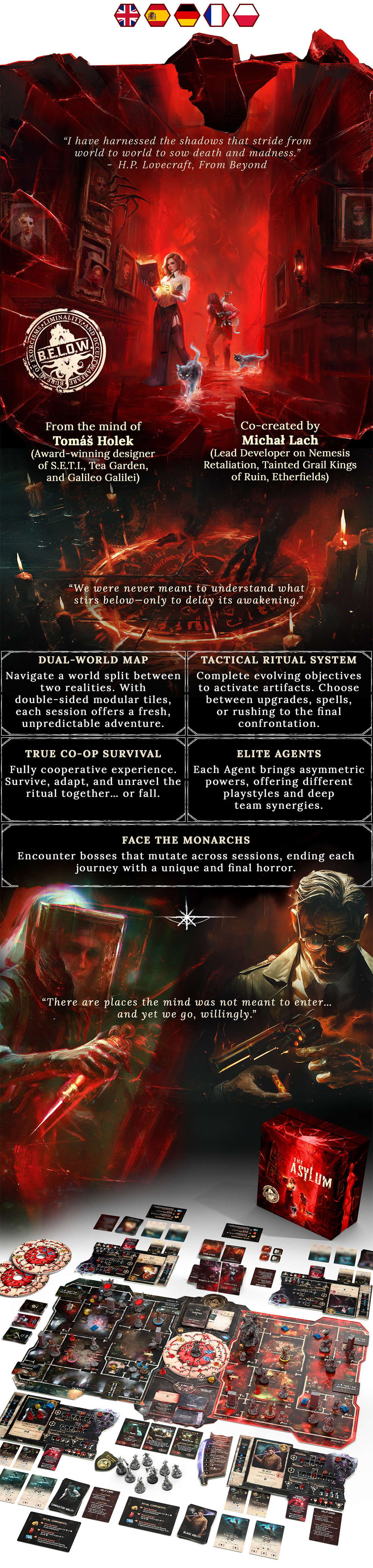 B.E.L.O.W.: The Asylum First Oath Pledge (Kickstarter Pre-Order Special)