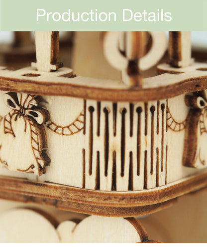 Rolife Modern 3D Wooden Puzzle - Hot Air Balloon TG406 - Mô hình gỗ 3D lắp ráp - Rolife