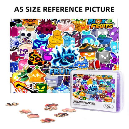 Blox Fruits 300 Piece Jigsaw Puzzle - Đồ Chơi Xếp Hình 300 Miếng Trí Tuệ GHJOWpill GHJOWpill - Đồ chơi xếp hình