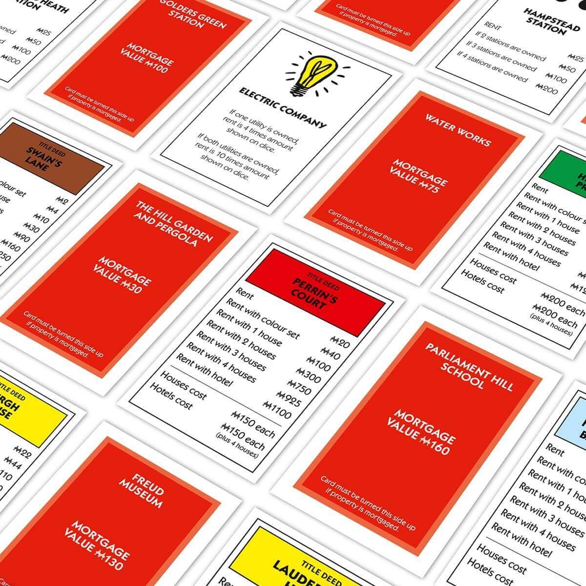 Hampstead & Highgate Monopoly Board Game - Cờ Tỷ Phú London - Winning Moves - Hình ảnh bổ sung 4