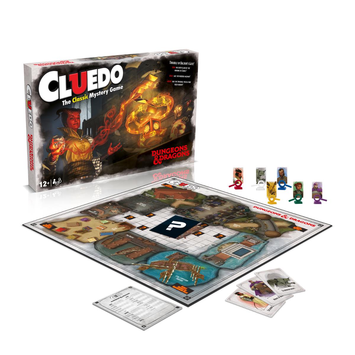 Dungeons & Dragons Cluedo Board Game - Board Game Trinh Thám Nhập Vai Winning Moves - Hình ảnh bổ sung 4