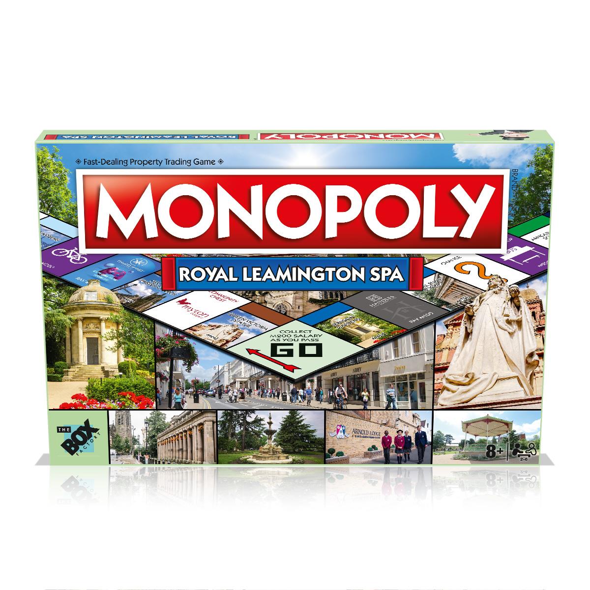 Leamington Spa Monopoly Board Game - Cờ Tỷ Phú Phiên Bản Đặc Biệt - Winning Moves Winning Moves UK - Board games kinh điển