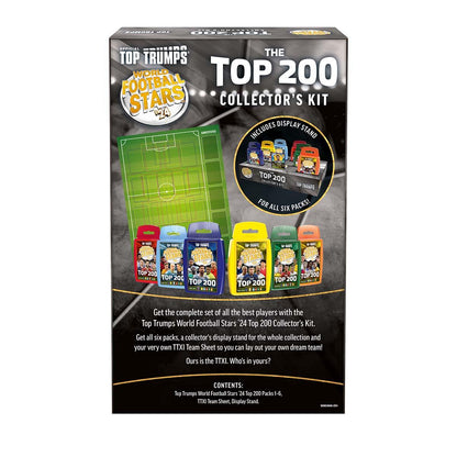 World Football Stars Top 200 Top Trumps - Collectors Kit - Thẻ Bài Bóng Đá Siêu Sao Thế Giới Winning Moves Winning Moves UK -