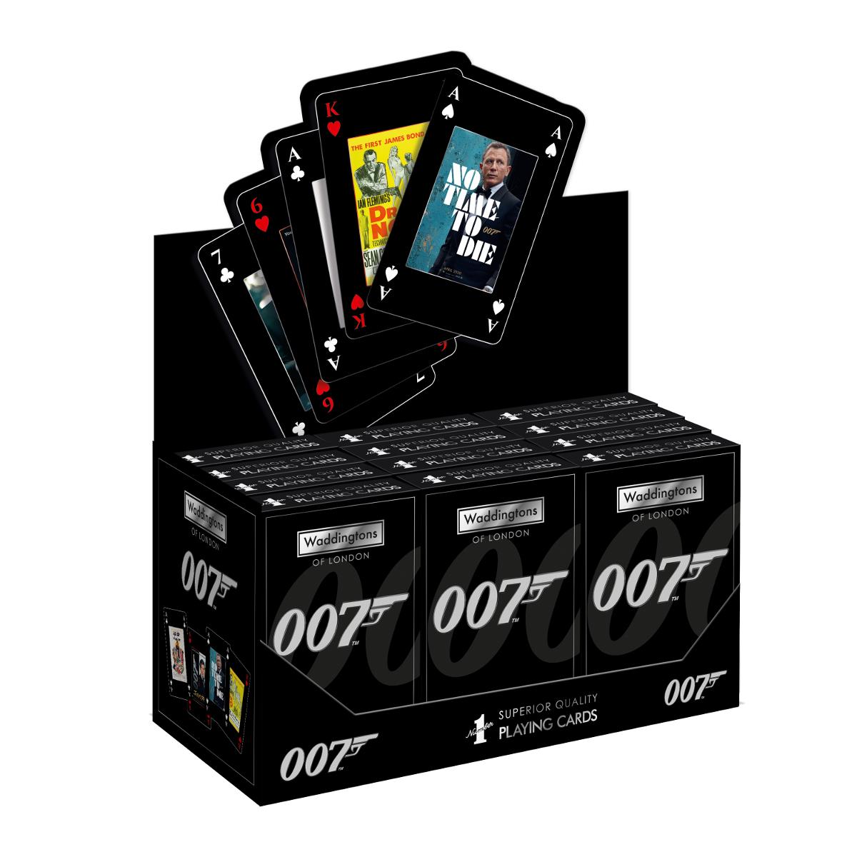 James Bond Waddingtons Number 1 Playing Cards - Bộ Bài Tây 007 Cao Cấp - Winning Moves UK - Hình ảnh bổ sung 4