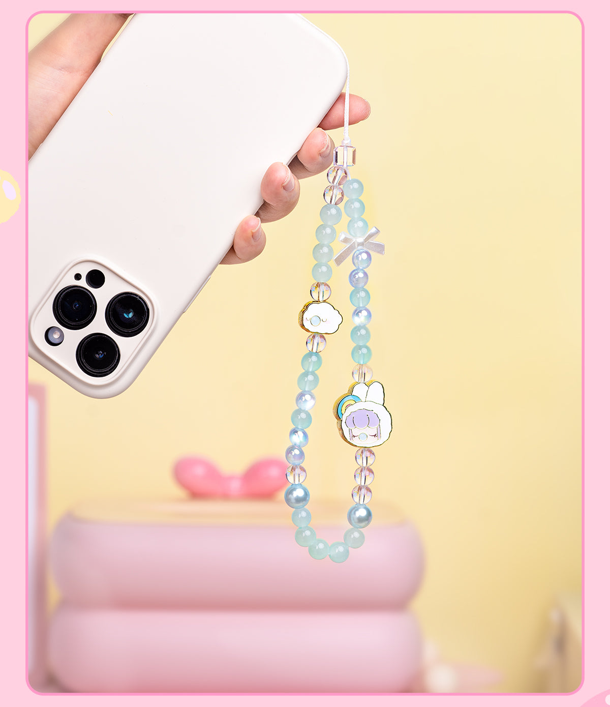 Nanci Sweet Time Beaded Phone Charm - Dây đeo điện thoại hạt cườm Blind Box - Rolife