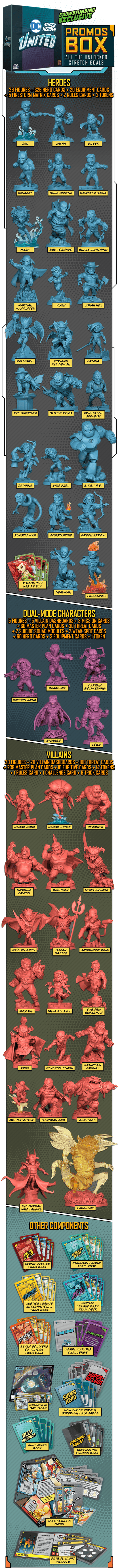 DC Super Heroes United: Super Friends Core Game Pledge (Kickstarter Pre-Order Special)