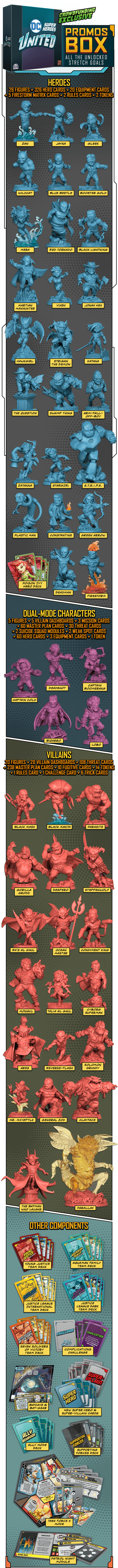 DC Super Heroes United: Super Friends Core Game Pledge (Kickstarter Pre-Order Special)