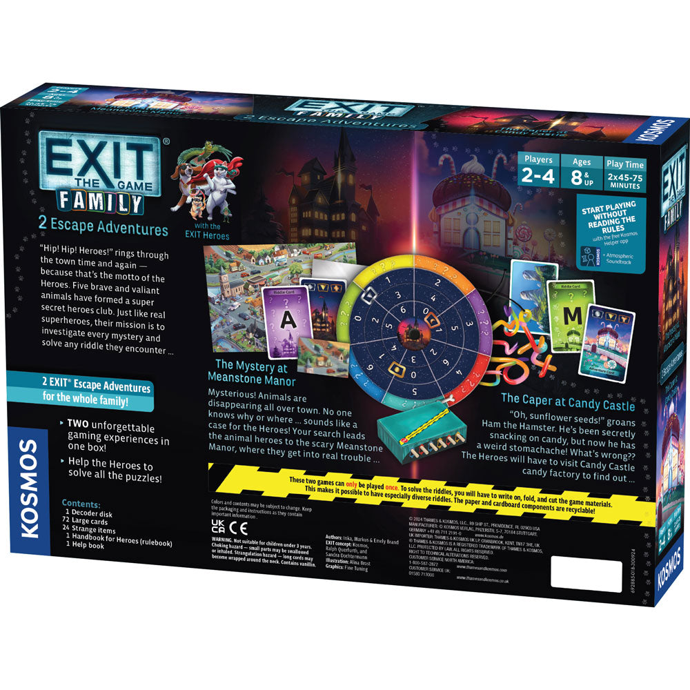 EXIT: The Game - Family - 2 Escape Adventures | Trò Chơi Giải Đố Thoát Hiểm Gia Đình | Thames & Kosmos - Hình ảnh bổ sung 6